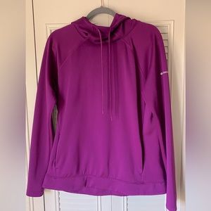 Columbia Lightweight Purple Hoodie with Pockets | Women’s Medium